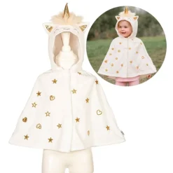 Disfraz capa de unicornio blanco talla 2 - Souza