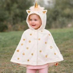 Disfraz capa de unicornio blanco talla 2 - Souza