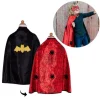 Disfraz capa reversible superhéroes Spiderman Batman con antifaz talla 3-4 - Great Pretenders