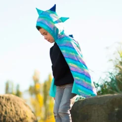 Disfraz capa reversible unicornio dragón talla 5-6 - Great Pretenders