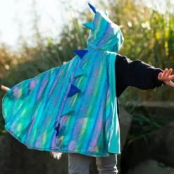 Disfraz capa reversible unicornio dragón talla 5-6 - Great Pretenders