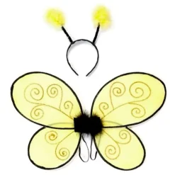 Disfraz de abeja con alas y diadema - Great Pretenders