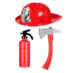 Disfraz de bombero con accesorios talla 4-7 - Souza