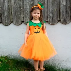 Disfraz de calabaza con diadema talla 2 - Great Pretenders