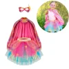 Disfraz de superheroína con antifaz talla 4-6 - Great Pretenders