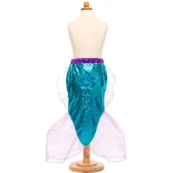 Disfraz falda cola sirena y diadema. Talla 5-6 - Great Pretenders