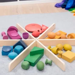 Divisores de madera para descubrir y clasificar - Tickit