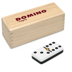 Dominó Chamelo con caja de madera 28 piezas - Cayro