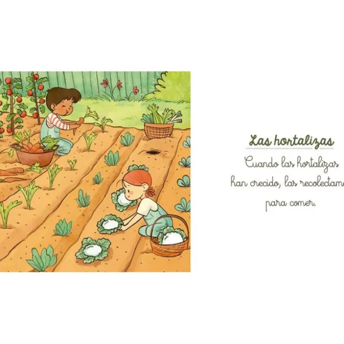 El huerto - Creciendo con Montessori - Klara Moncho - Beascoa