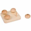 Elipses en base de madera - Montessori