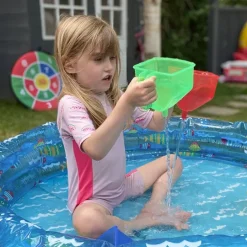 Embudos de colores translúcidos para agua y arena (6) - TickiT