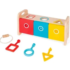 Encajable de madera caja de llaves Essentiel - Janod