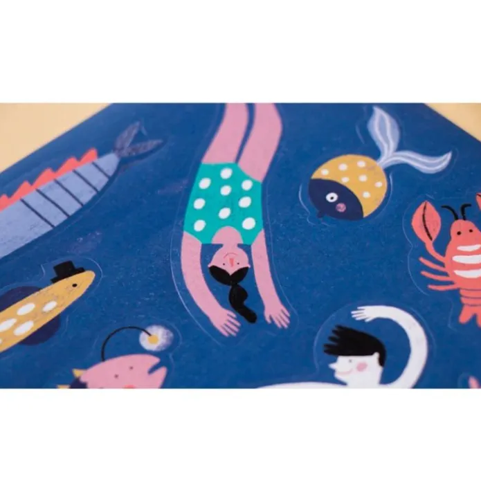 Escenario con pegatinas Mar (150) - Londji