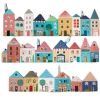 Escenarios con pegatinas Calles y casas (185) - Londji