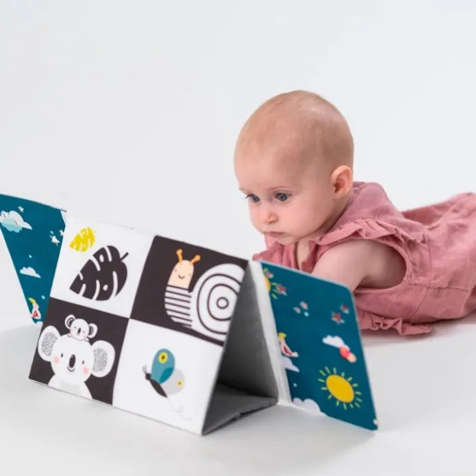Espejo libro de tela para tummy time - Taf Toys
