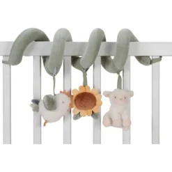 Espiral con actividades para cuna o carrito Pequeña granja - Little Dutch