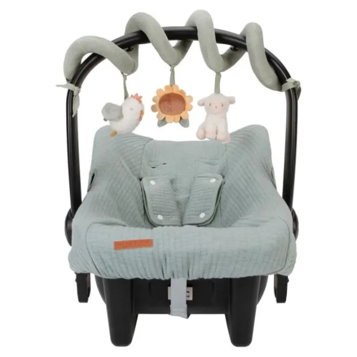 Espiral con actividades para cuna o carrito Pequeña granja - Little Dutch