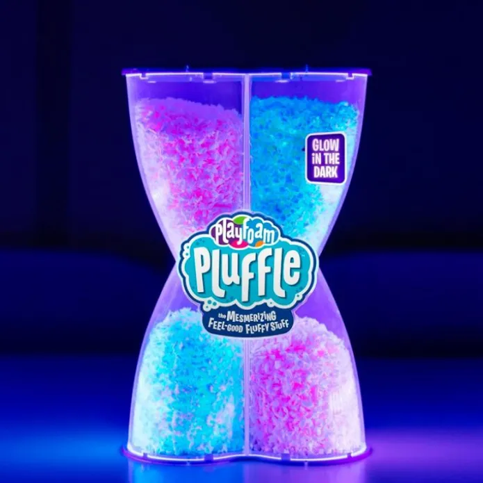 Espuma sensorial que brilla en la oscuridad Pluffle - Playfoam