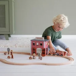 Estación de bomberos para circuito de tren - Little Dutch