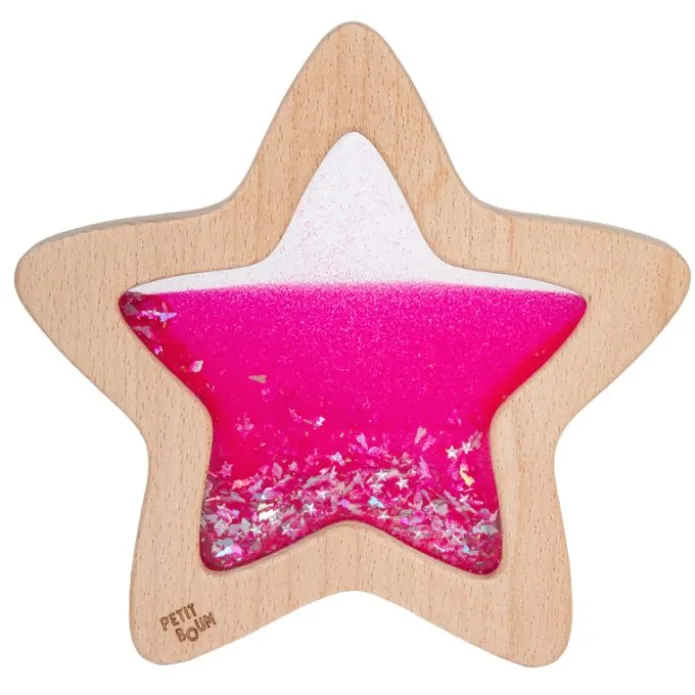 Estrella sensorial de madera Nebula Flow Star - Petit Boum