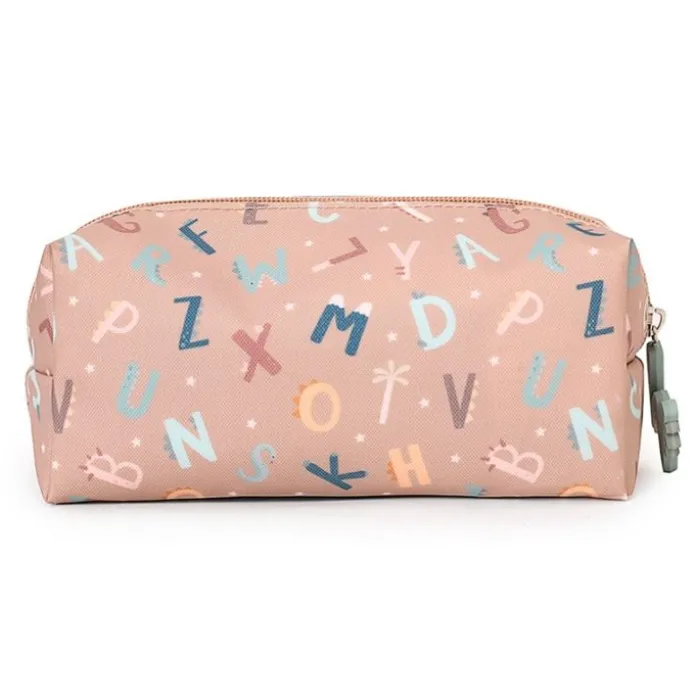 Estuche rectangular Letras Funny Letters - Tutete