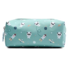 Estuche rectangular Pandas in Space - Tutete