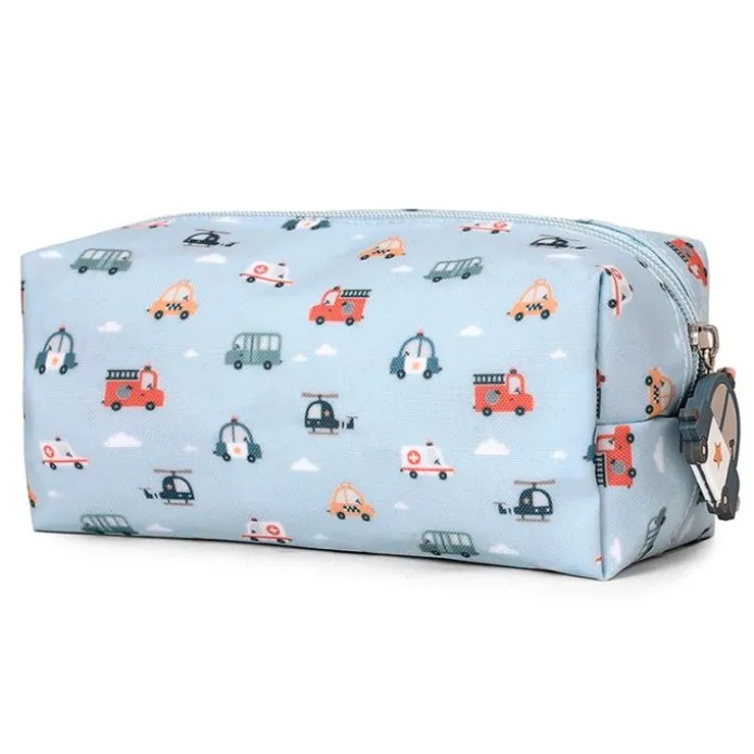 Estuche rectangular Vehículos City Cars - Tutete
