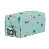 Estuche rectangular verde camiones Trucks - Tutete