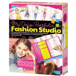 Estudio diseños de moda Fashion - KidzMaker - 4M