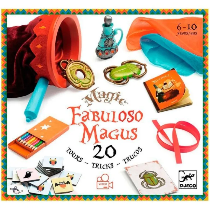Fabuloso Magus: 20 trucos de magia - Djeco