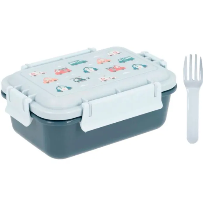 Fiambrera bento Vehículos City Cars 900 ml - Tutete