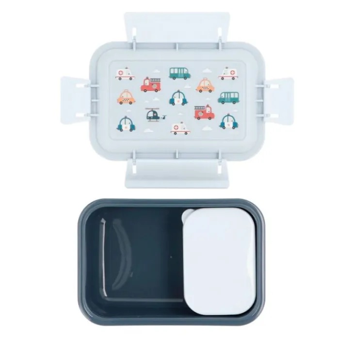 Fiambrera bento Vehículos City Cars 900 ml - Tutete