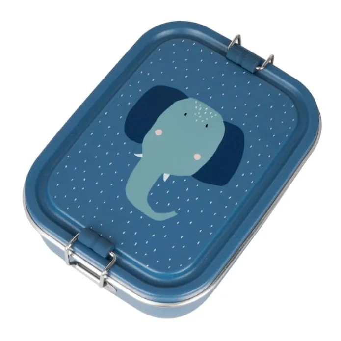 Fiambrera de acero inoxidable azul elefante 800 ml - Trixie