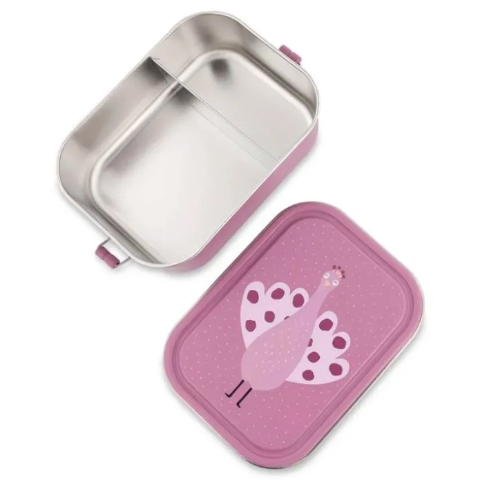 Fiambrera de acero inoxidable pavo real 1,2 L - Trixie