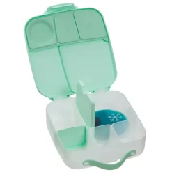 Fiambrera Lunchbox con gel refrigerante verde menta 2 l - B.Box