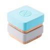 Fiambreras para snacks azul y gris (2) - Madera de Bambú - Eco Rascals