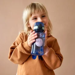 Fiambrera y botella de tritán (sin BPA) Cara sonriente Smile - Lässig