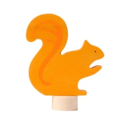 Figura ardilla de madera para calendario anual y espiral de celebración - Grimm's