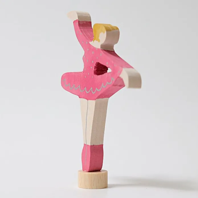 Figura bailarina de madera para calendario anual circular y para espiral - Grimm's