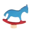 Figura caballo de madera para calendario anual circular y para espiral - Grimm's