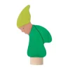 Figura duende primavera de madera para calendario anual y espiral de celebración - Grimm's