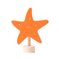 Figura estrella de mar de madera para calendario anual y espiral de celebración - Grimm's