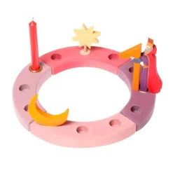 Figura luna de madera para calendario anual circular y para espiral - Grimm's
