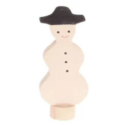 Figura muñeco de nieve de madera para calendario anual circular y para espiral - Grimm's