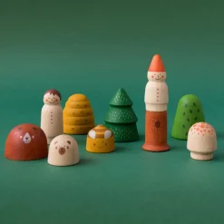 Figuras de madera bosque (10) - Londji