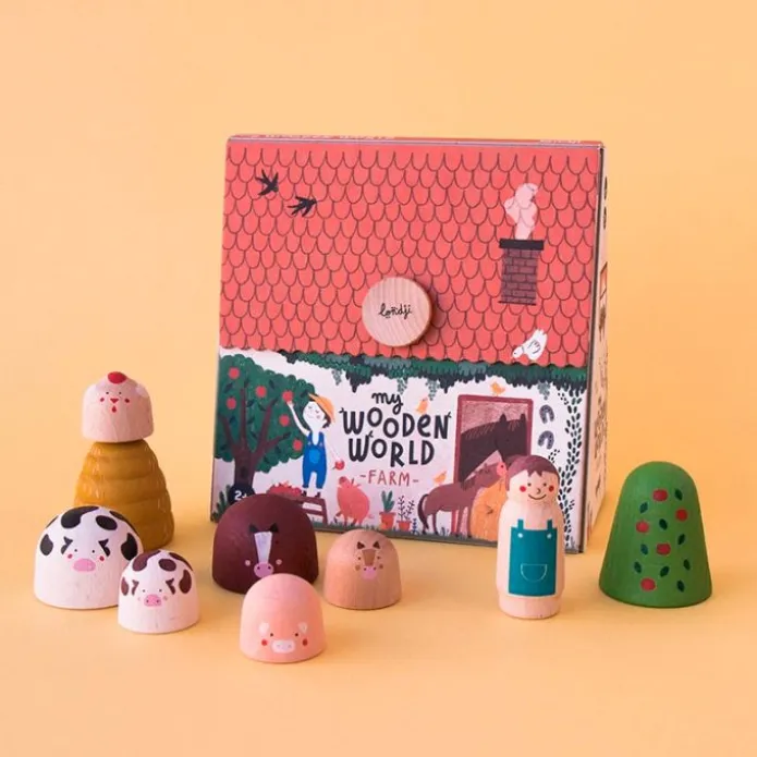 Figuras de madera Granja (10) - Londji