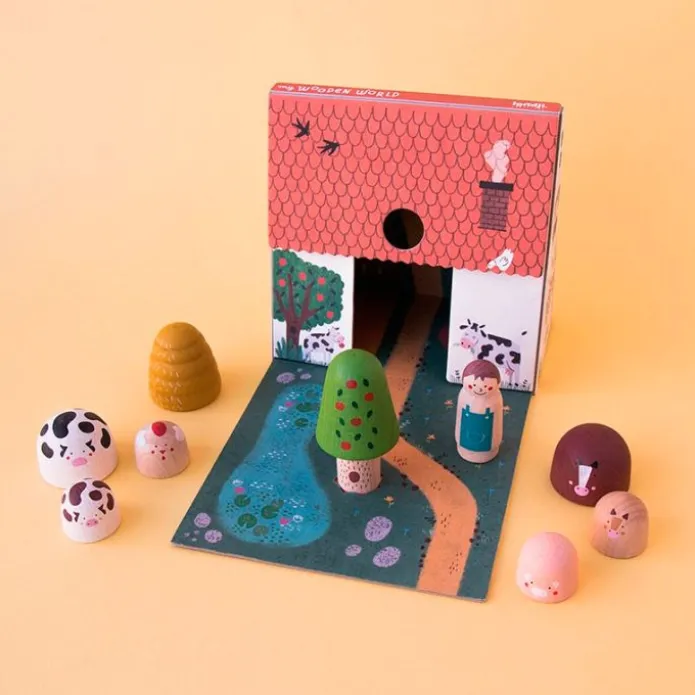 Figuras de madera Granja (10) - Londji