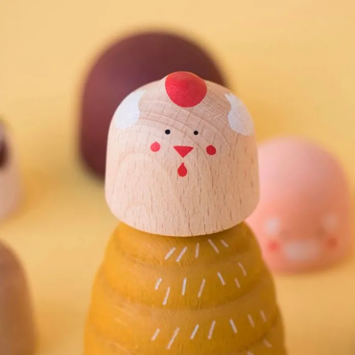 Figuras de madera Granja (10) - Londji