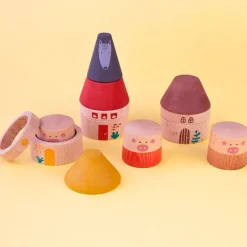 Figuras de madera Los 3 cerditos (13) - Londji