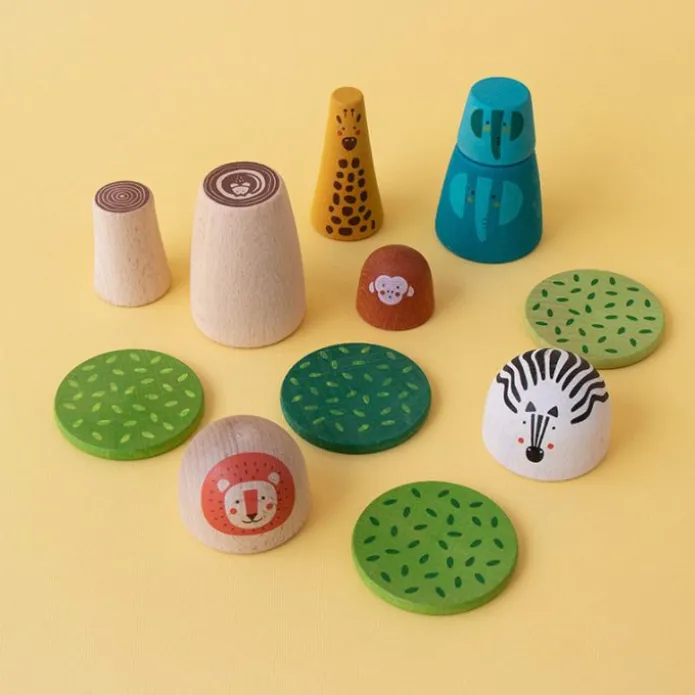 Figuras de madera Sabana (12) - Londji